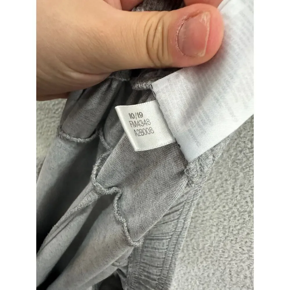 Adidas‎ Jogger Sweatpants Mens 2XL Gray Logo Lightweight Gym Outdoors Gorpcore